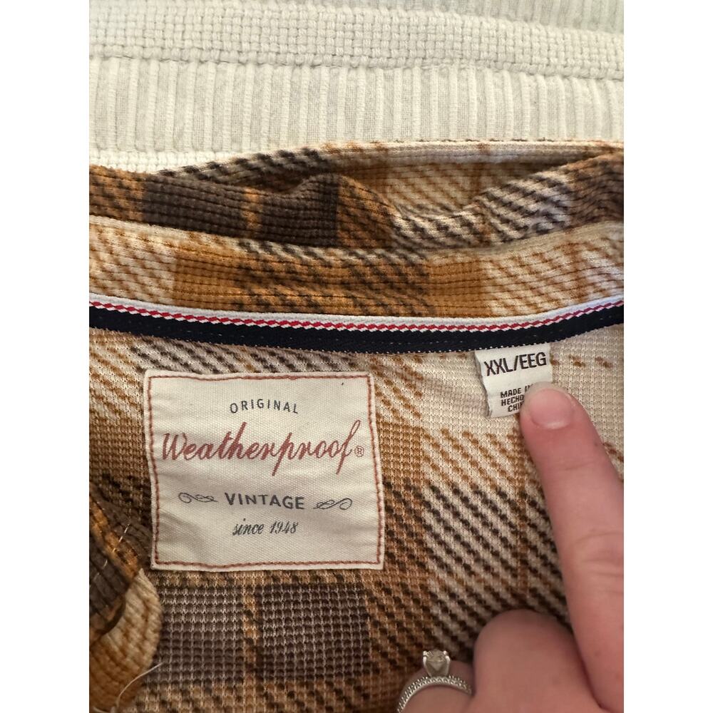Weatherproof XXL Ribbed Button Down - Picture 3 of 3
